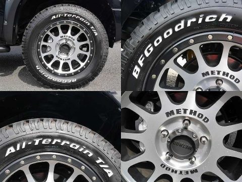 メソッドレース20インチアルミ　BFGoodrichAT